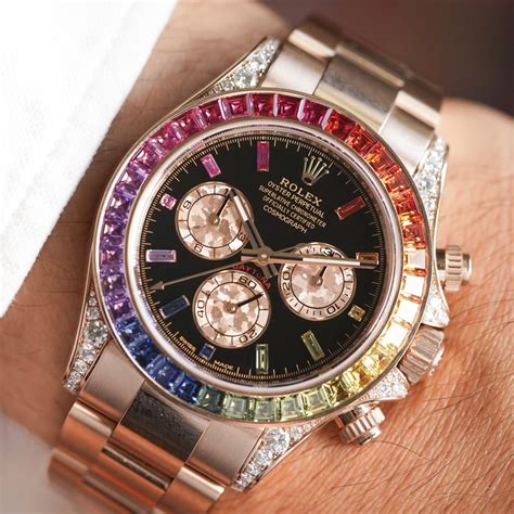 rolex daytona rainbow cosmograph|Rolex rainbow 116595rbow price.